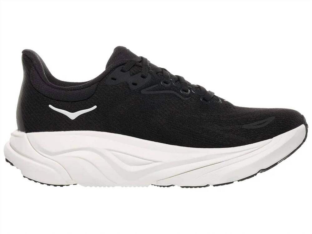 NEW HOKA women's arahi 8 running shoes in black/white
